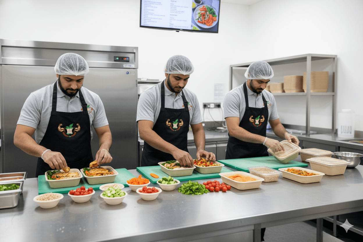 خدمة تحضير الوجبات اليومية في الدمام